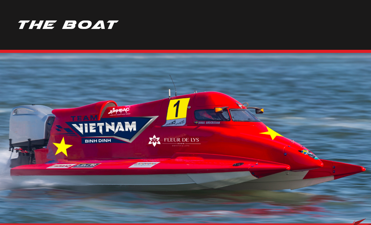 Ra mắt đội đua thuyền máy F1H2O Việt Nam - Bình Định