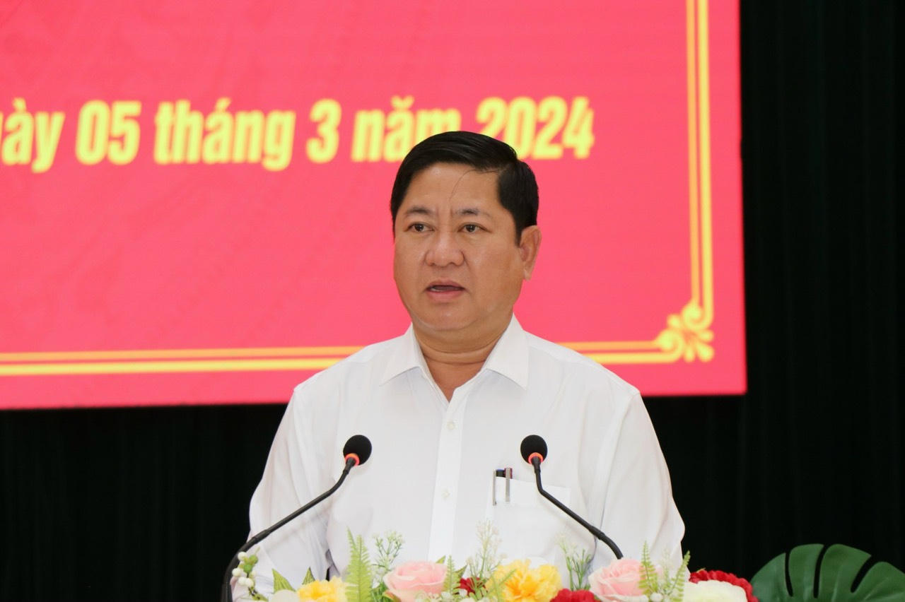 Ninh Thuận: Nêu cao trách nhiệm người đứng đầu trong việc giải ngân vốn đầu tư công năm 2024