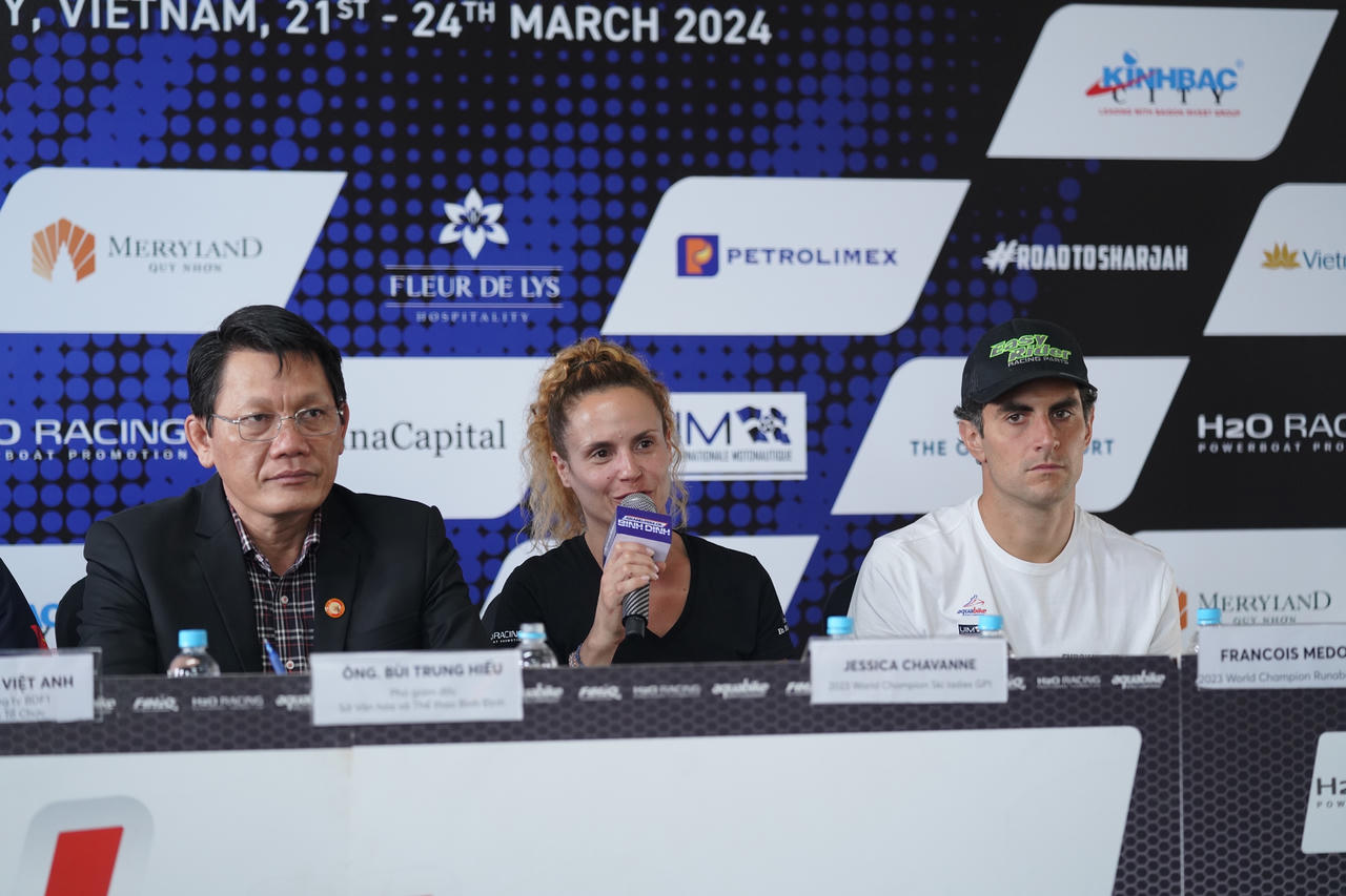 Gần 70 tay đua tham dự Giải đua vô địch mô tô nước thế giới UIM-ABP Aquabike World Championship