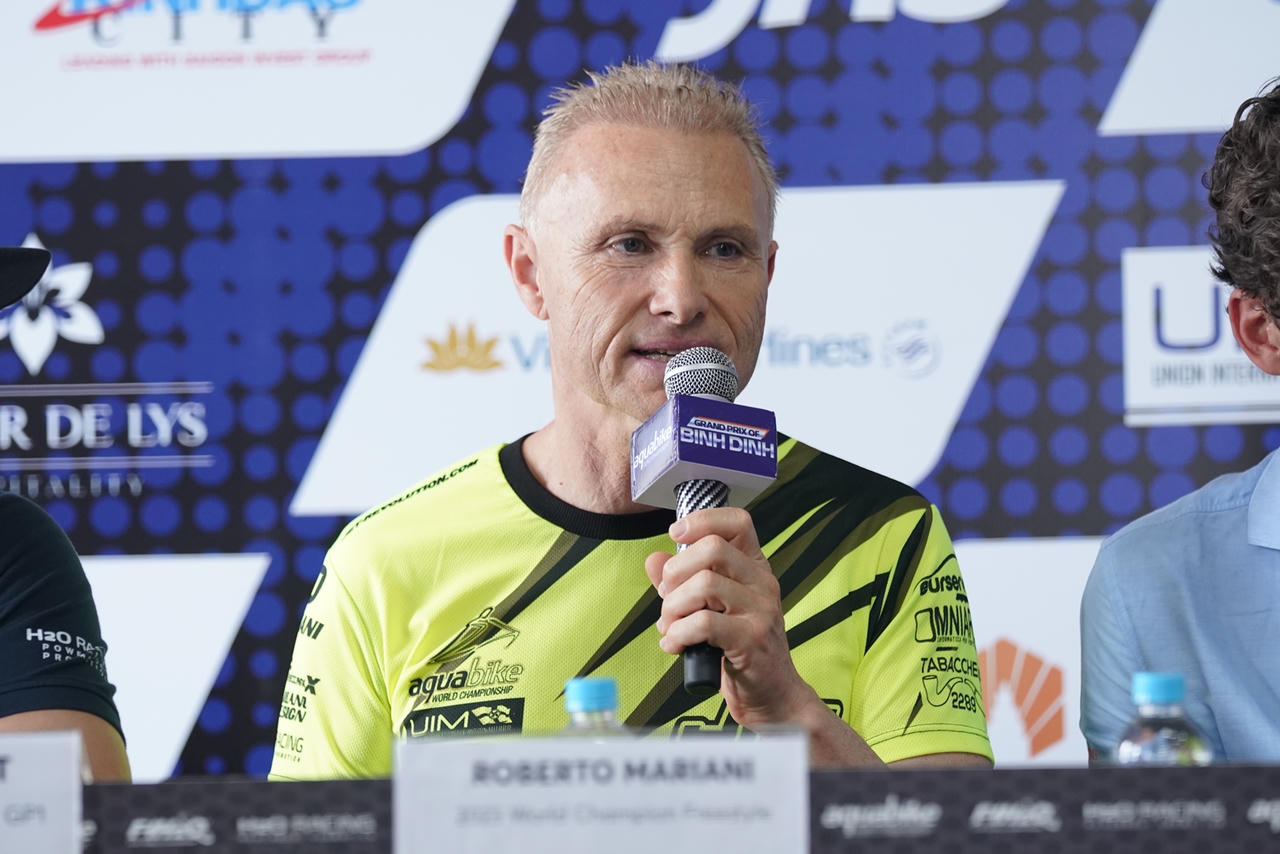 Gần 70 tay đua tham dự Giải đua vô địch mô tô nước thế giới UIM-ABP Aquabike World Championship