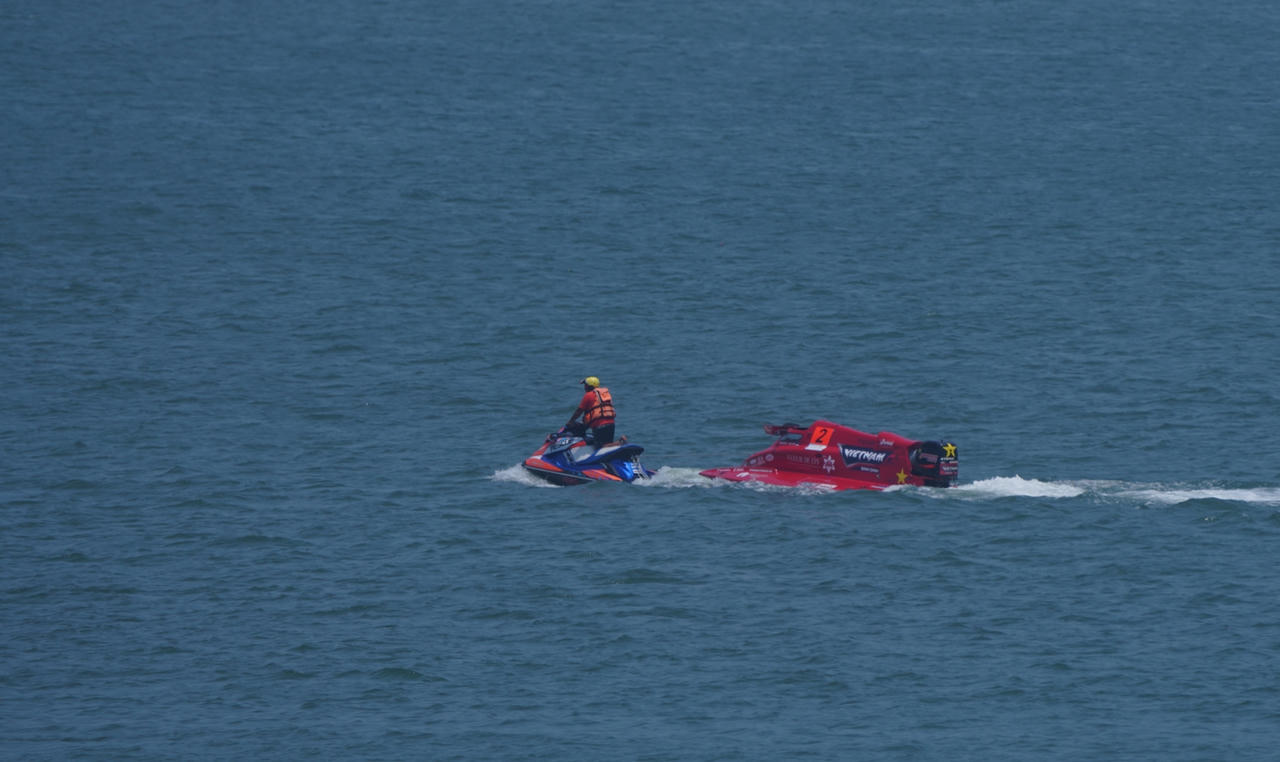 Về nhì, Jonas Anderson vẫn 'gánh team' Bình Định - Việt Nam trên bảng tổng sắp UIM F1H2O World Championship 