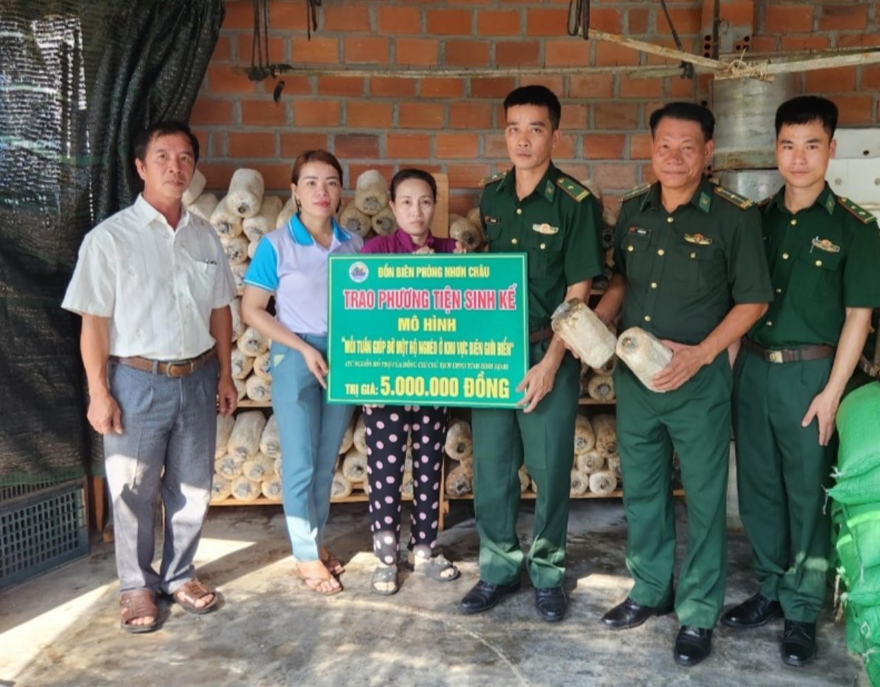 BĐBP tỉnh Bình Định giúp dân phát triển kinh tế gia đình 