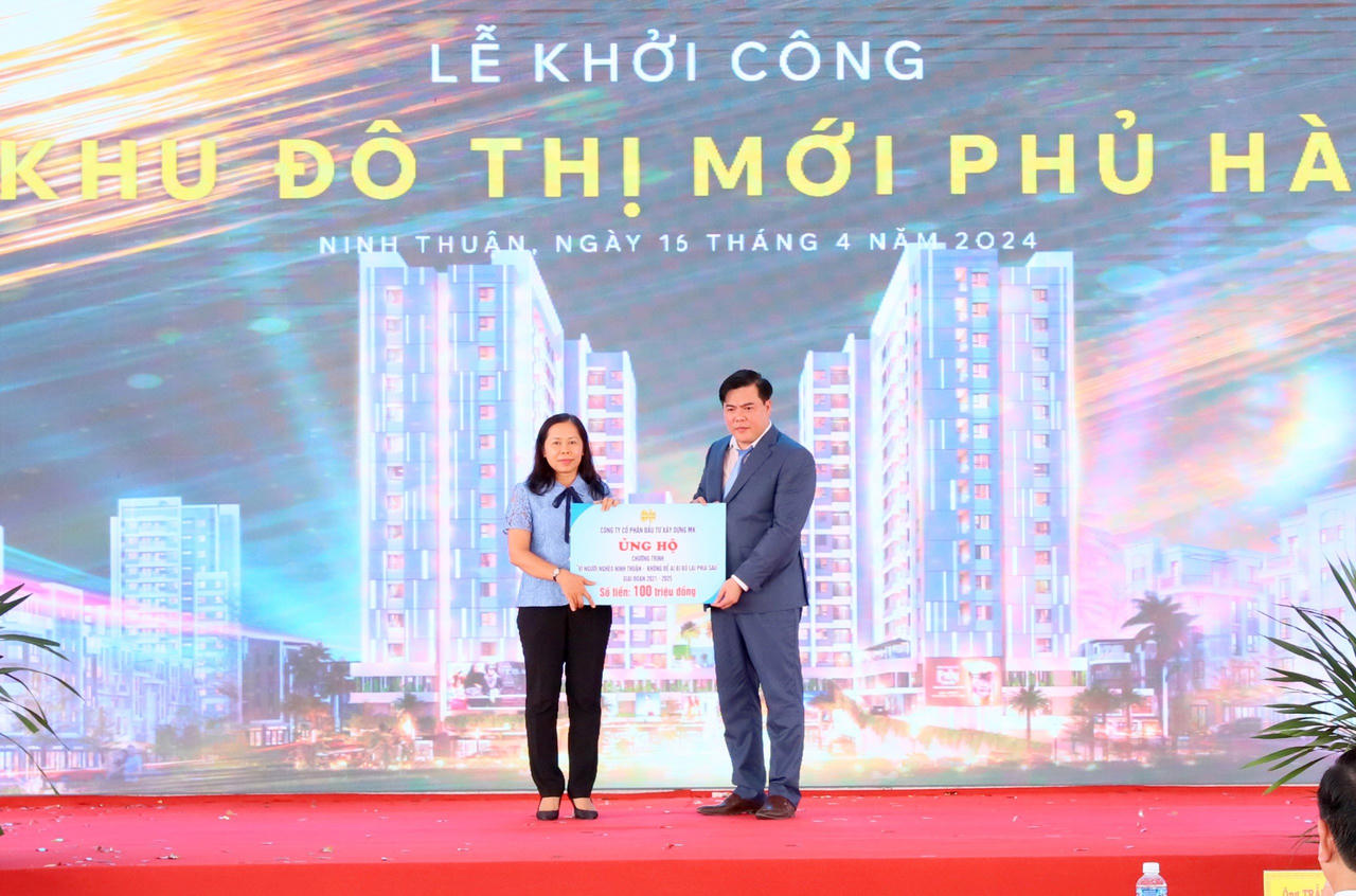 Thêm một Khu đô thị mới được khởi công tại Ninh Thuận 