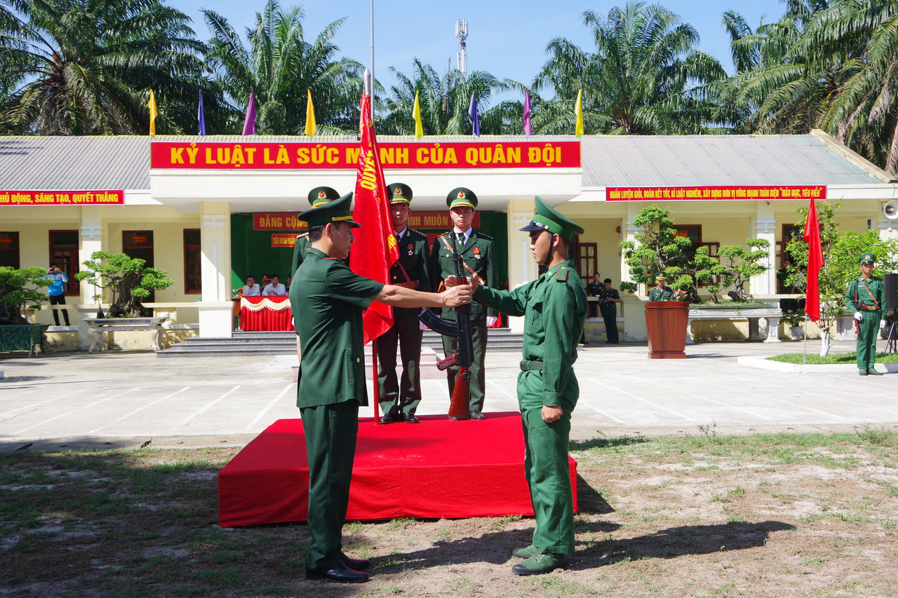 Bình Định tổ chức Lễ tuyên thệ cho chiến sĩ mới nhập ngũ năm 2024
