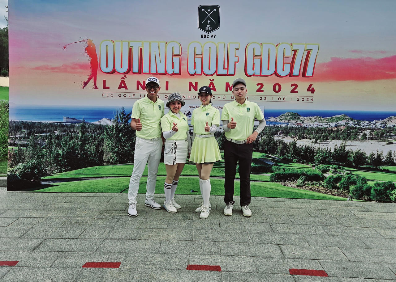 Ra mắt giải Outing Golf GDC 77 lần thứ nhất tại Bình Định