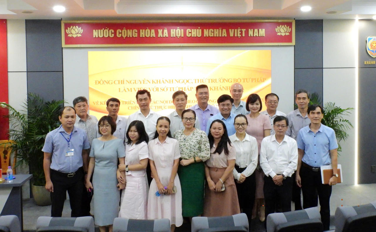 Khánh Hoà: Tiếp tục tham mưu nâng cao chất lượng xây dựng, hoàn thiện hệ thống pháp luật