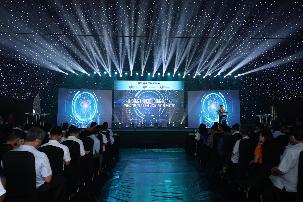 Bình Định: Khởi công Dự án Trung tâm Trí tuệ nhân tạo - Đô thị phụ trợ hơn 4.300 tỷ đồng