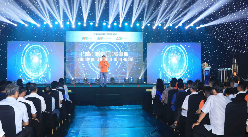 Bình Định: Khởi công Dự án Trung tâm Trí tuệ nhân tạo - Đô thị phụ trợ hơn 4.300 tỷ đồng