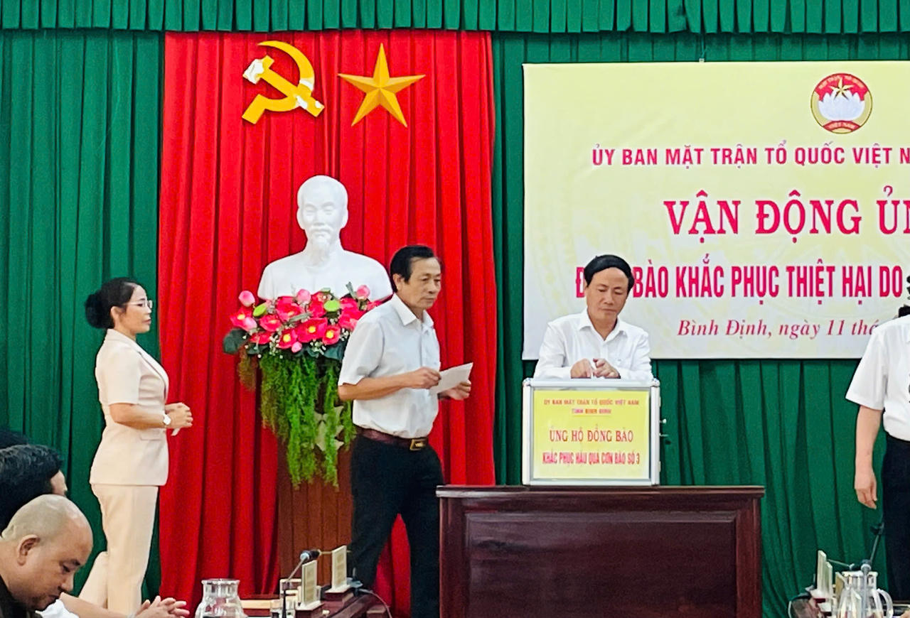 Bình Định lập 2 đoàn công tác hỗ trợ y tế các tỉnh bị thiệt hại do bão lụt 