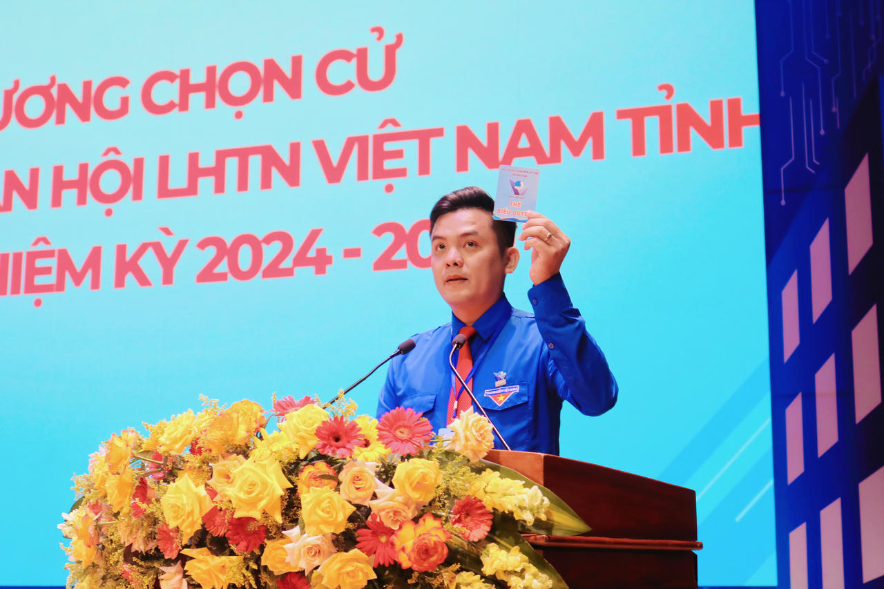 Bình Định có tân Chủ tịch Hội Liên hiệp thanh niên Việt Nam tỉnh