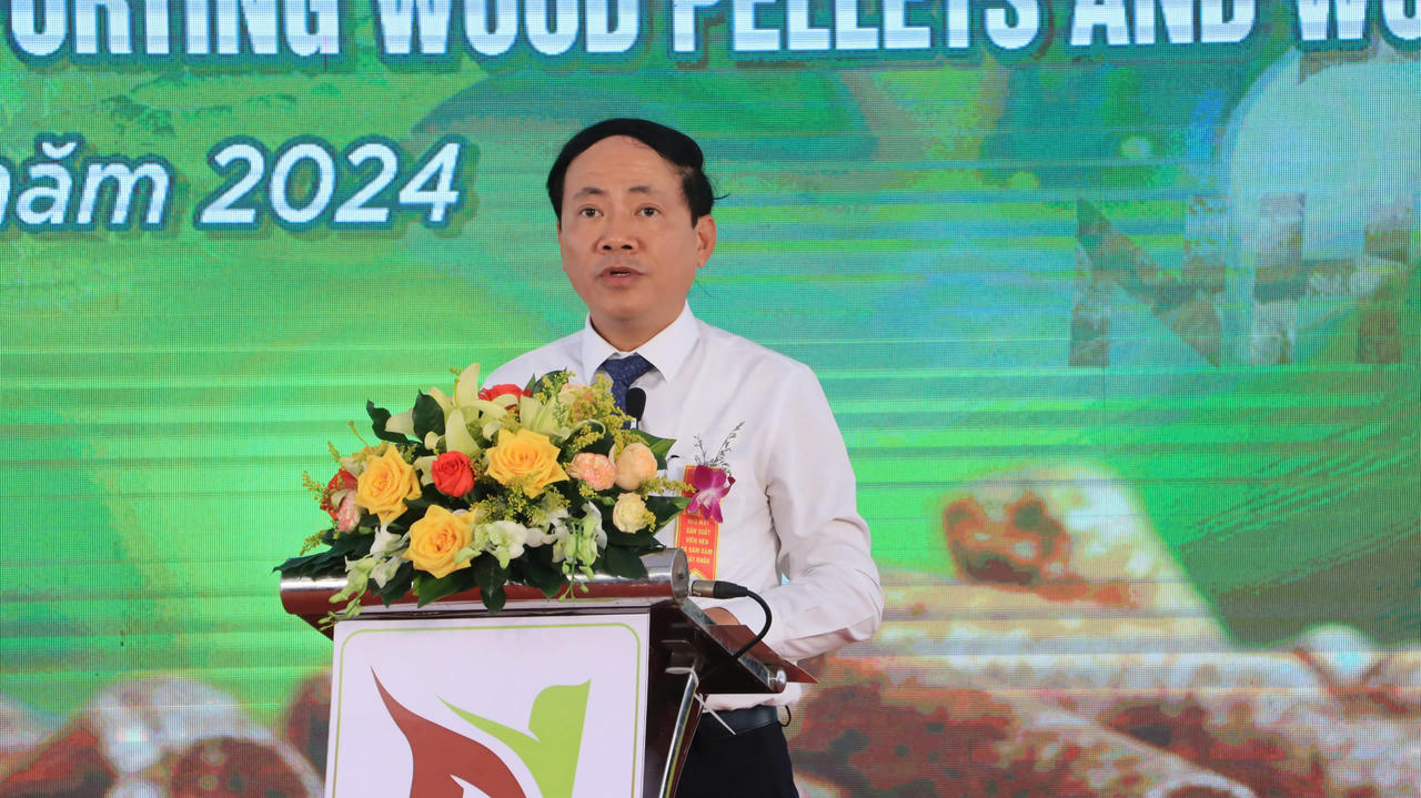 Khánh thành 2 nhà máy sản xuất viên nén và sản xuất dăm gỗ xuất khẩu hơn 700 tỷ đồng tại Bình Định