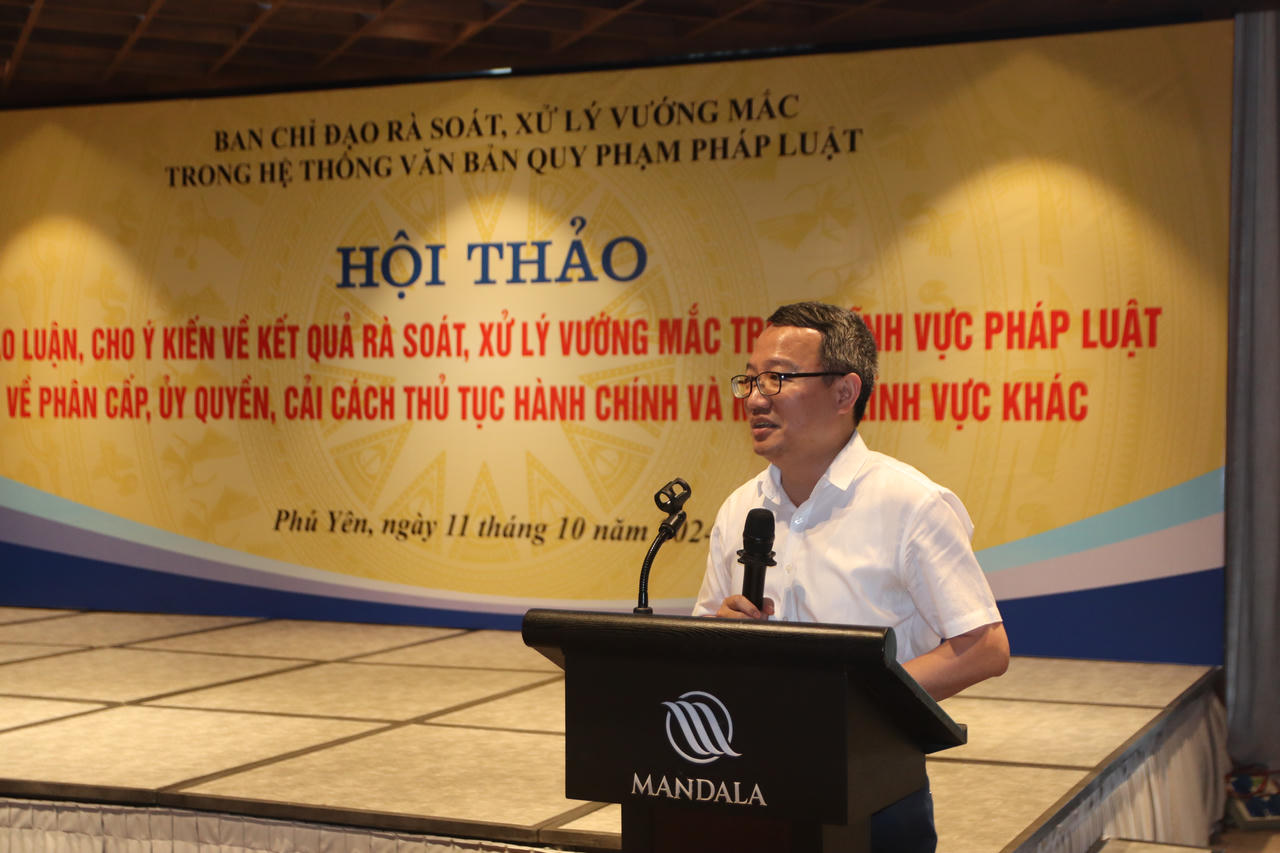 Tiếp tục lấy ý kiến về kết quả rà soát hệ thống văn bản quy phạm pháp luật