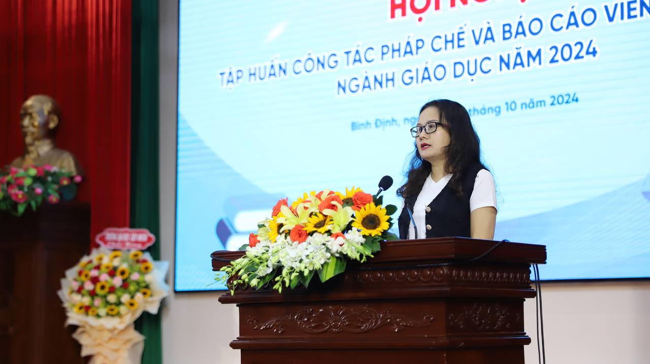 Bộ Giáo dục và Đào tạo đã tổ chức Hội nghị Tập huấn công tác pháp chế