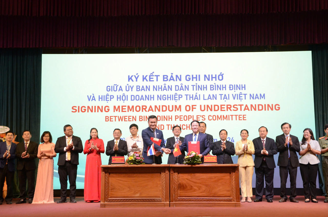 Kết nối, phát triển thương mại, du lịch giữa Bình Định với các doanh nghiệp và nhà đầu tư Thái Lan