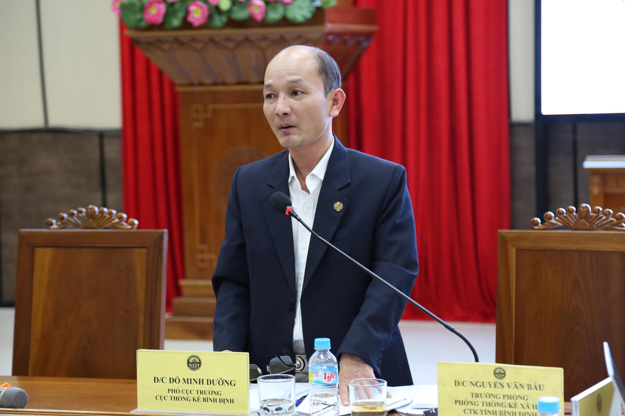 Cục thống kê tỉnh Bình Định tổ chức họp báo công bố các số liệu về kinh tế - xã hội năm 2024