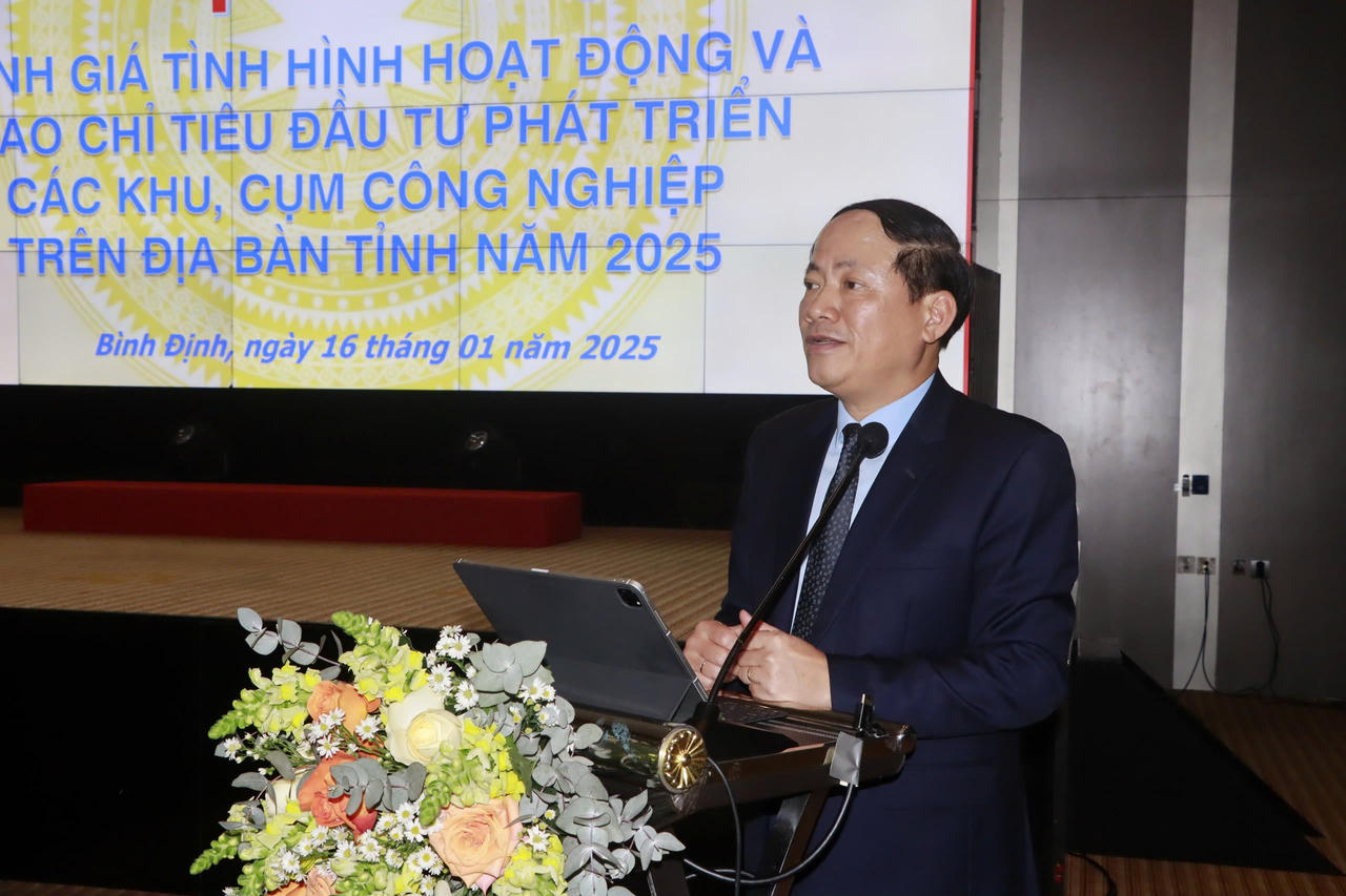 Bình Định giao chỉ tiêu đầu tư, phát triển các khu, cụm công nghiệp trên địa bàn năm 2025