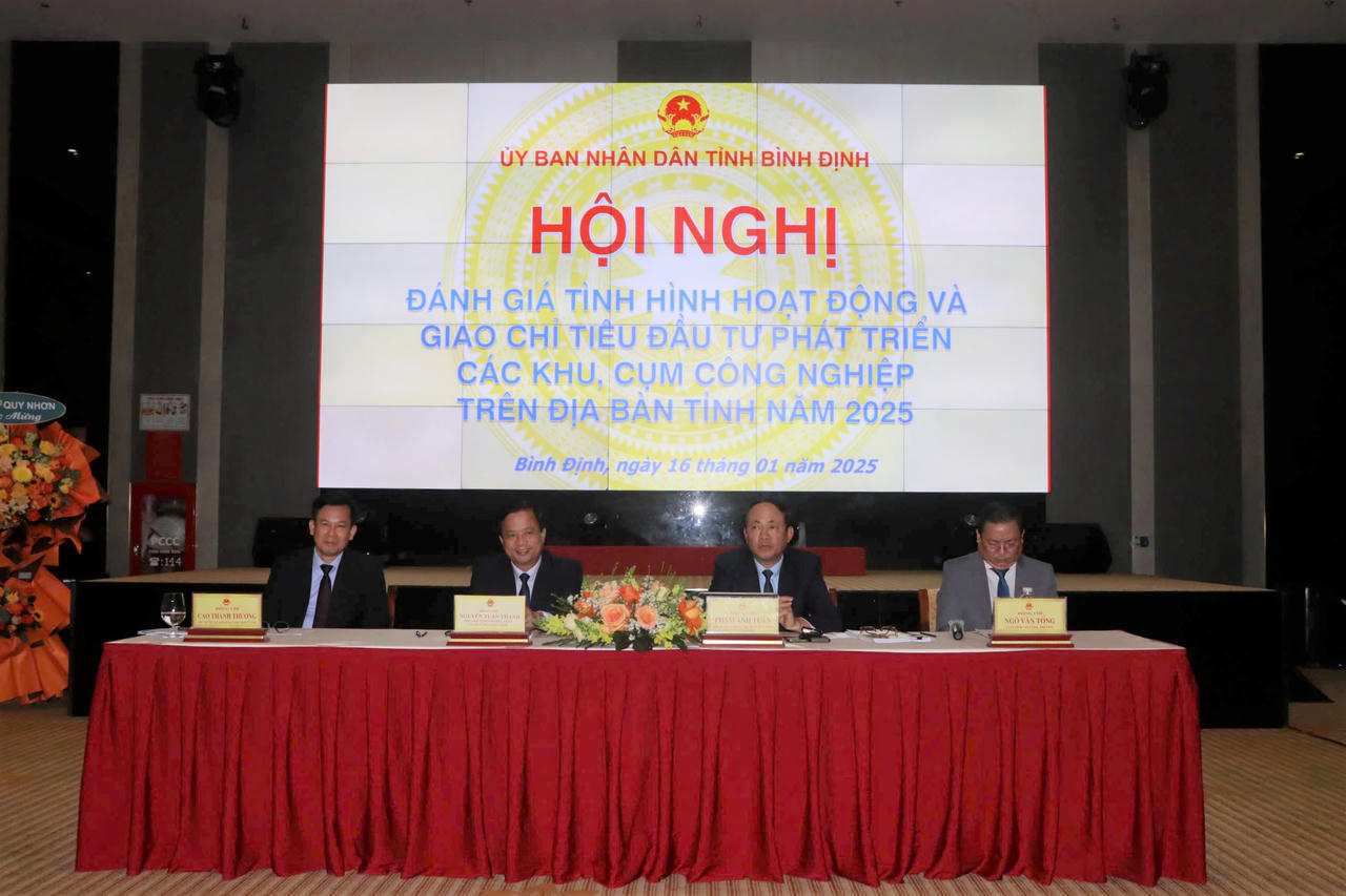 Bình Định giao chỉ tiêu đầu tư, phát triển các khu, cụm công nghiệp trên địa bàn năm 2025
