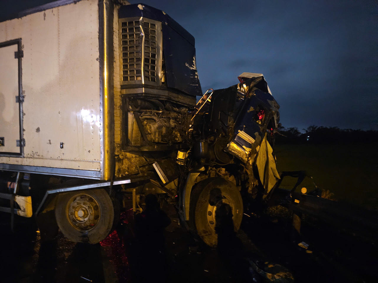 Nhiều người bị thương vì 3 xe tải gặp tai nạn giao thông trên Quốc lộ 1