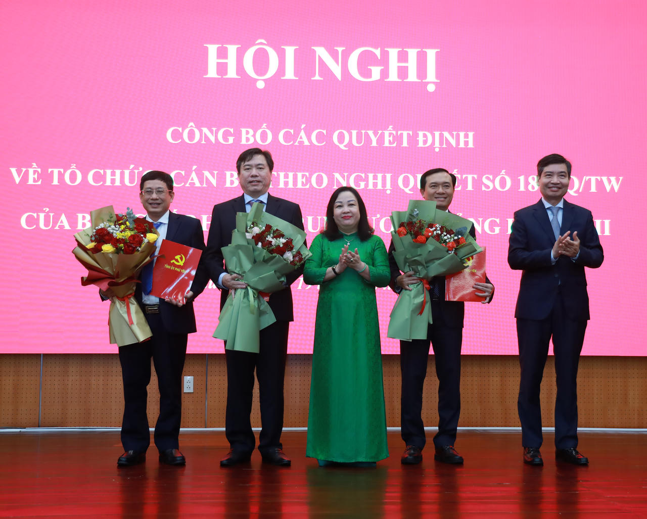 Phú Yên công bố quyết định bổ nhiệm nhân sự chủ chốt