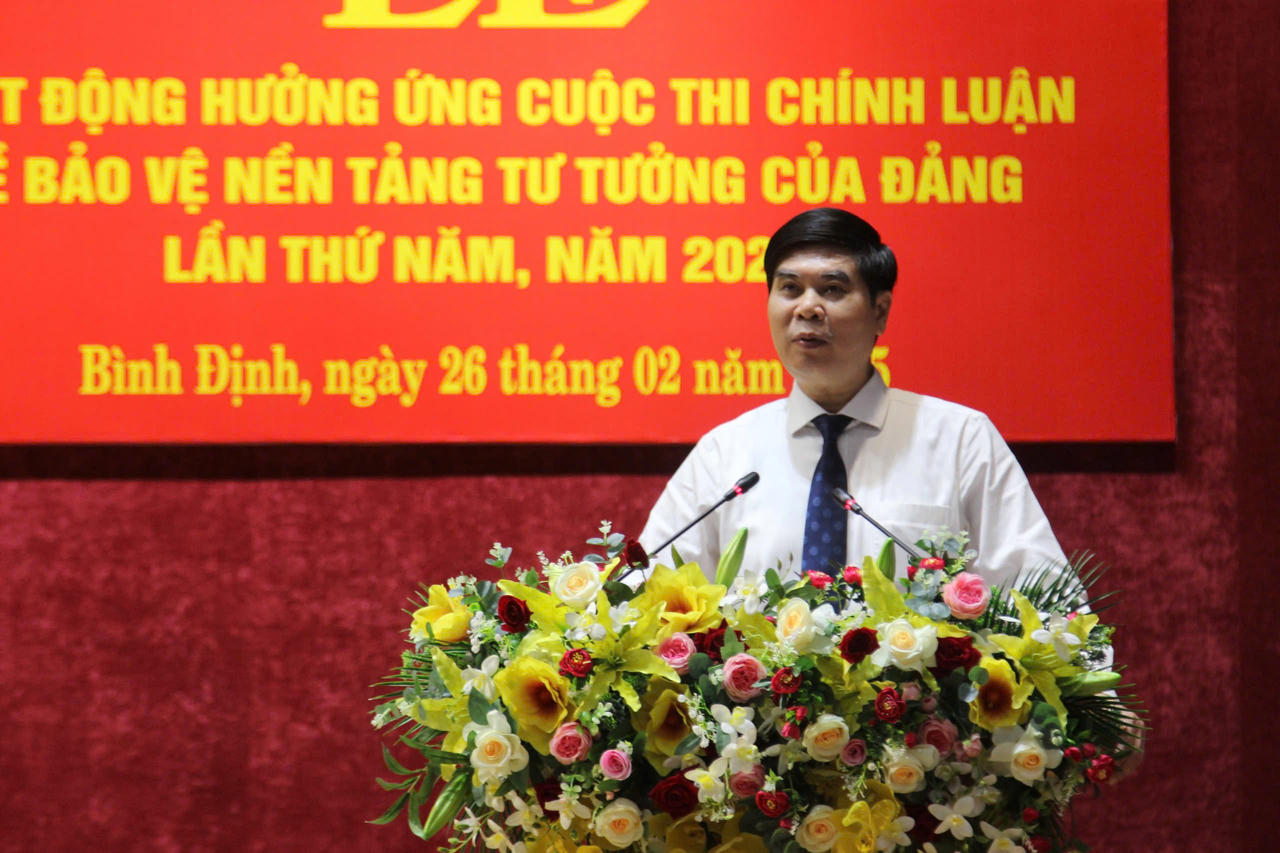 Phát động cuộc thi chính luận về bảo vệ nền tảng tư tưởng của Đảng tại Bình Định