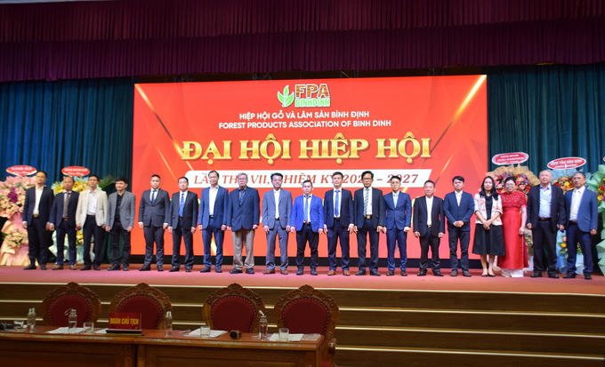 Ra mắt Ban chấp hành Hiệp hội Gỗ và Lâm sản Bình Định nhiệm kỳ 2025-2027