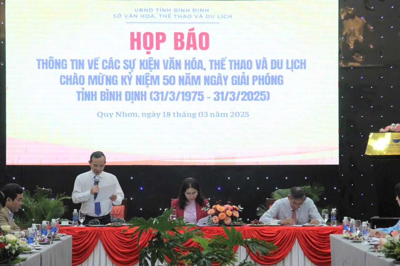 Bình Định thông tin về các hoạt động kỷ niệm 50 năm Ngày giải phóng tỉnh 