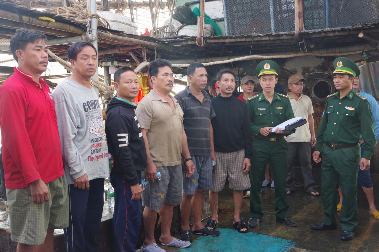 Kịp thời cứu nạn nhiều ngư dân Quảng Nam gặp nạn trên biển