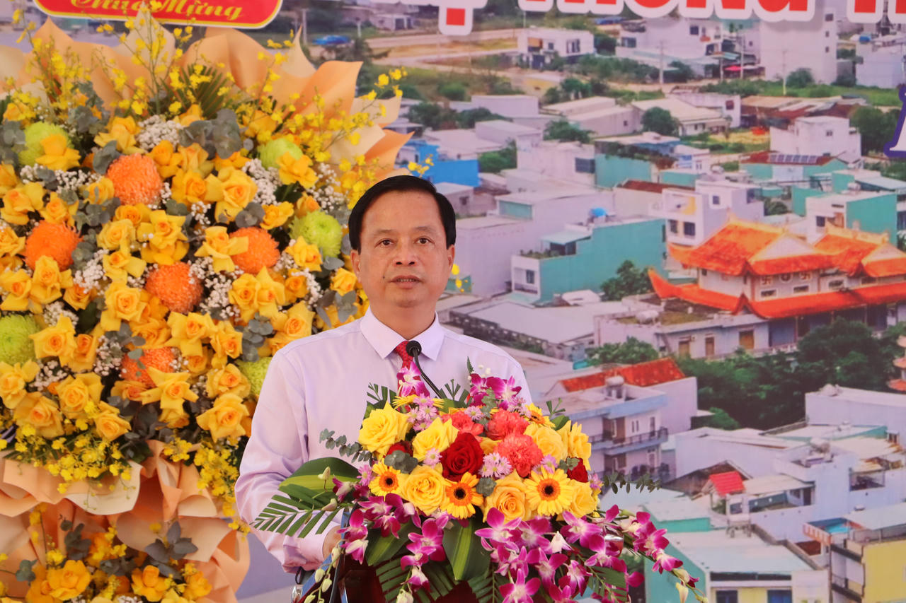 Bình Định khánh thành dự án Hệ thống tiêu thoát lũ sông Dinh, TP. Quy Nhơn