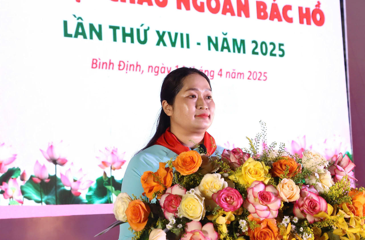 Tuyên dương 200 thiếu nhi tiêu biểu tại Đại hội Cháu ngoan Bác Hồ tỉnh Bình Định