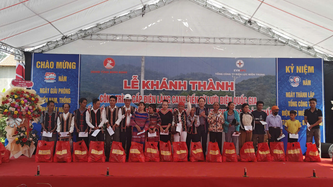 Bình Định hoàn thành mục tiêu 100% các hộ dân trên toàn tỉnh đều được sử dụng điện