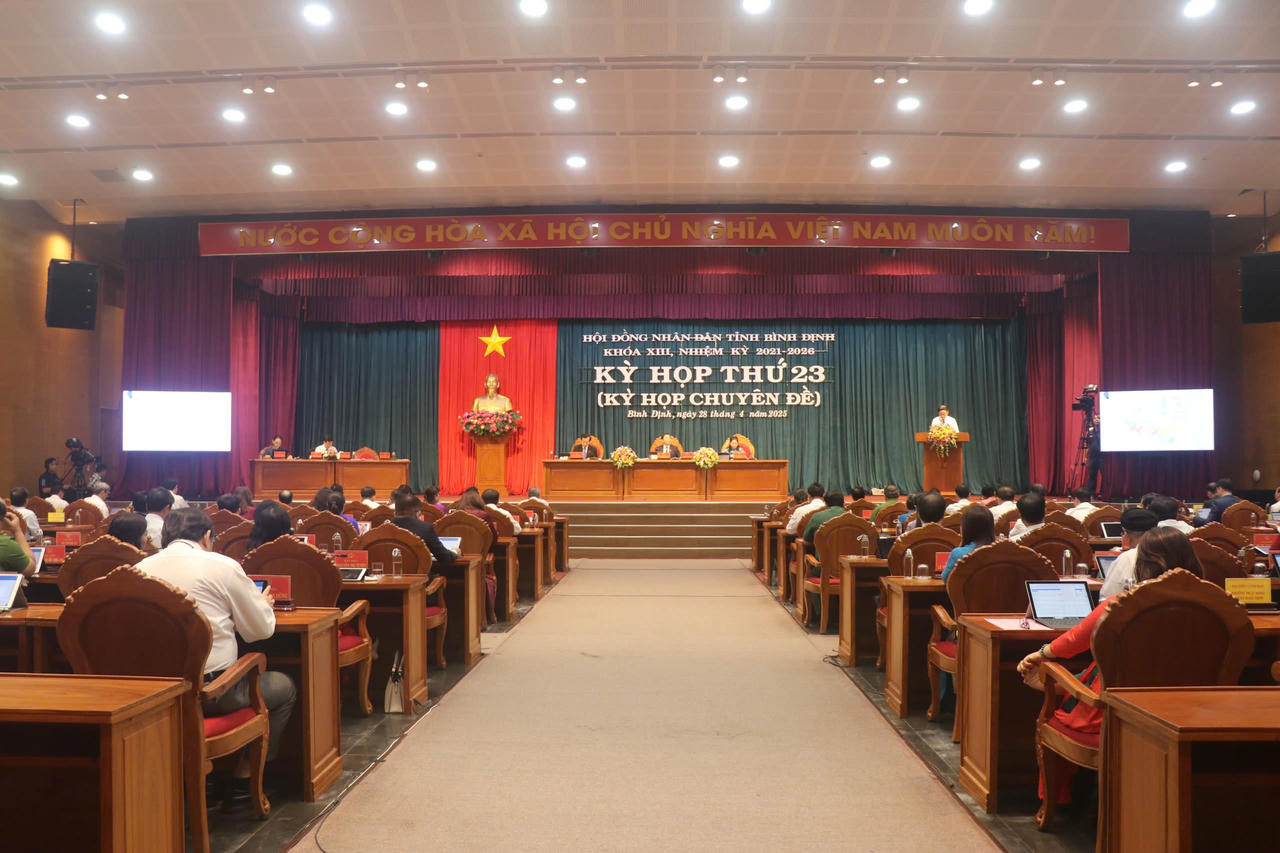 Bình Định: Thông qua nhiều vấn đề quan trọng tại Kỳ họp chuyên đề HĐND tỉnh