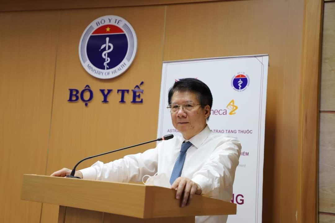 Bộ Y tế tiếp nhận 150.000 hộp thuốc hỗ trợ điều trị bệnh không lây nhiễm của công ty AstraZeneca