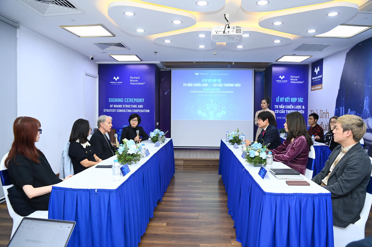 Richard Moore Associates tư vấn chiến lược thương hiệu cho Meey Land 