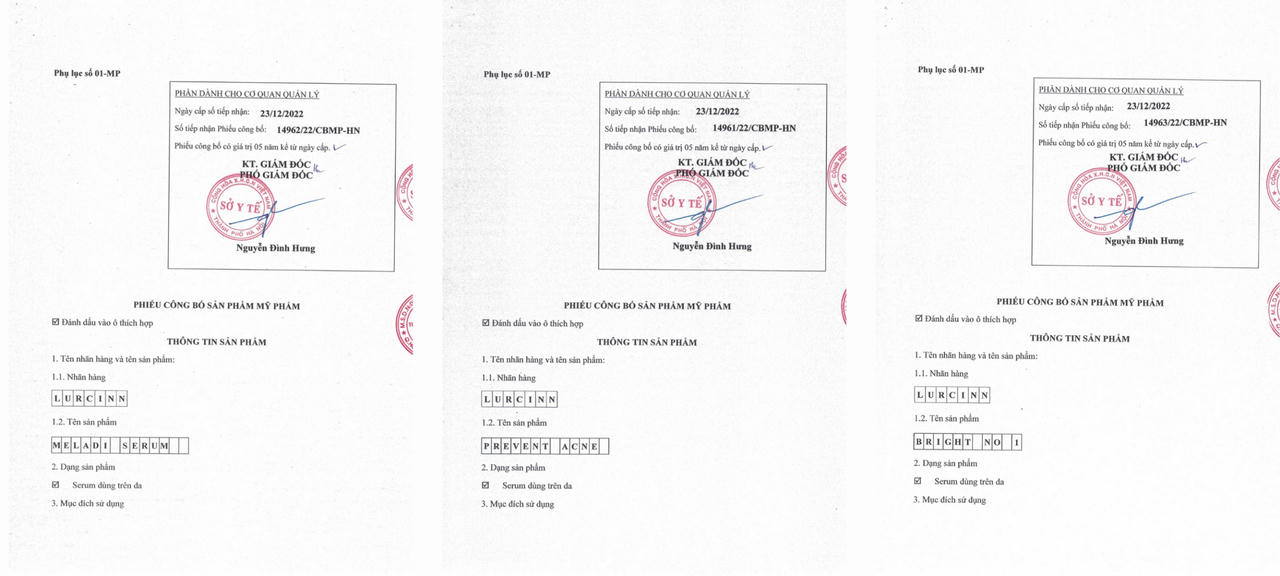 Lurcinn ra mắt bộ mỹ phẩm chăm sóc sắc đẹp dành riêng cho phụ nữ Việt