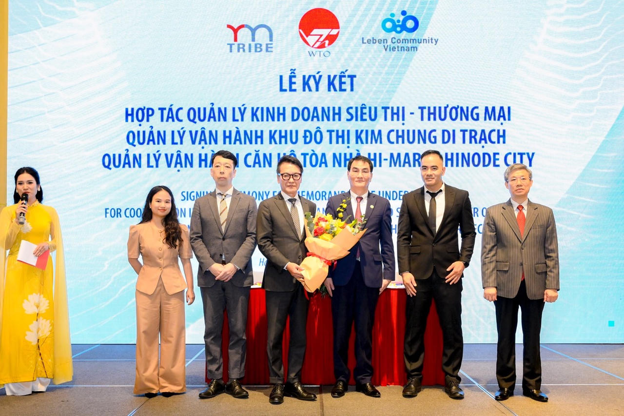 WTO ký kết hợp tác quản lý kinh doanh siêu thị - thương mại dự án Hinode Royal Park và vận hành căn hộ dự án Hinode City với đối tác hàng đầu Nhật Bản
