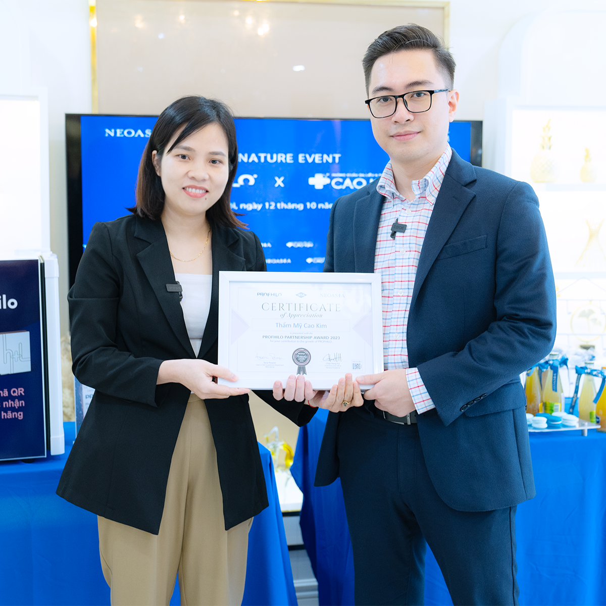 Phòng khám thẩm mỹ Cao Kim được vinh danh là đối tác chiến lược 2023 của NeoAsia