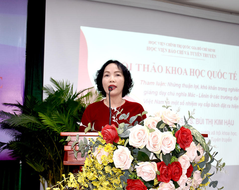 Hội thảo khoa học quốc tế: “Nghiên cứu, giảng dạy chủ nghĩa Mác - Lênin ở các trường đại học: Kinh nghiệm Việt Nam và Trung Quốc”