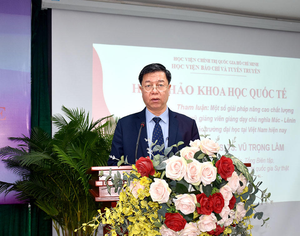 Hội thảo khoa học quốc tế: “Nghiên cứu, giảng dạy chủ nghĩa Mác - Lênin ở các trường đại học: Kinh nghiệm Việt Nam và Trung Quốc”