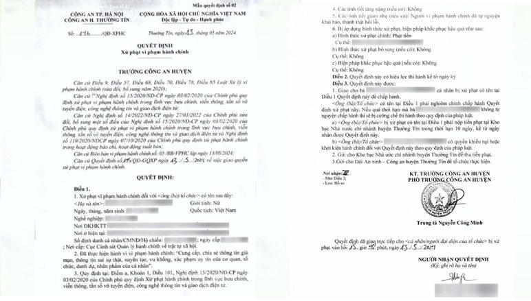 Thêm một TikToker bị xử phạt vì lan truyền thông tin sai sự thật 