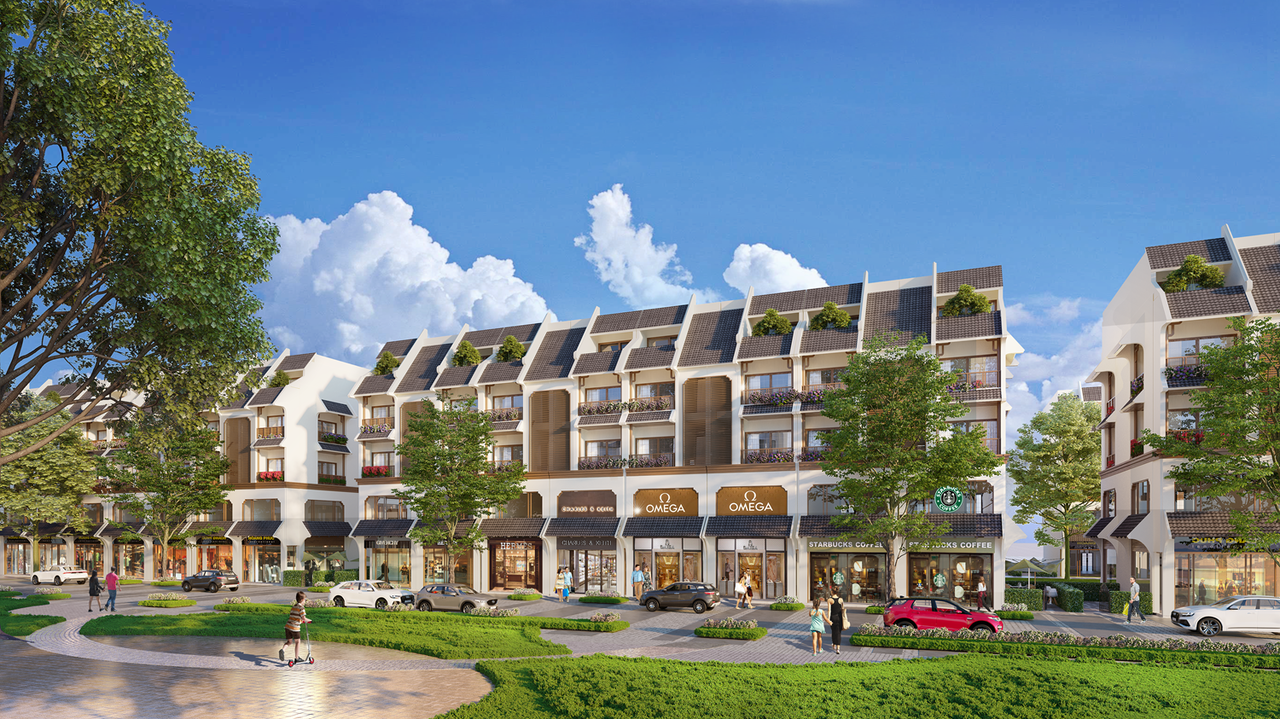 Sống xanh bao quanh tiện ích tại biệt thự hạng sang phía Tây Hà Nội