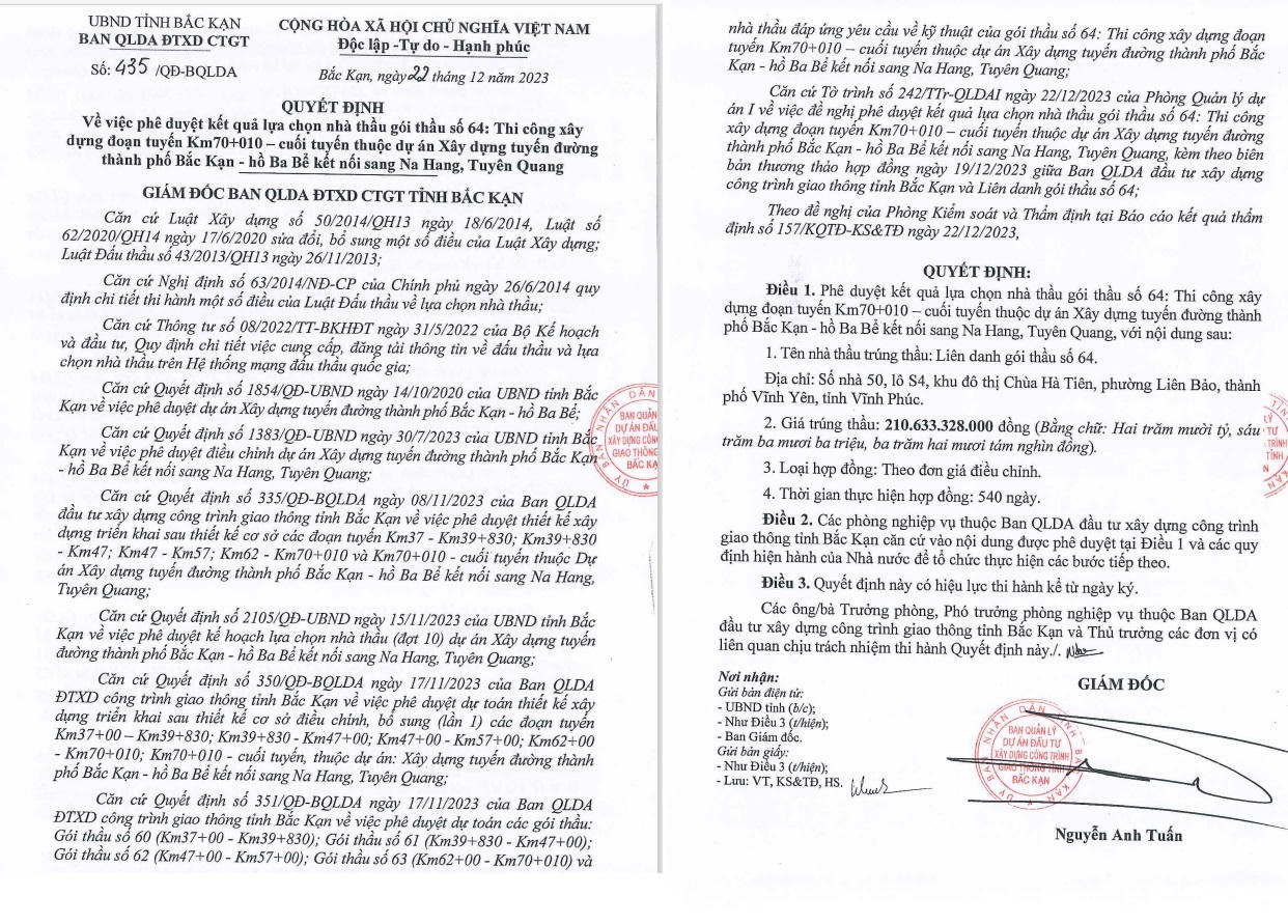 Vĩnh Phúc: Nhiều bất thường trong thi công, Công ty TNHH xây dựng và thương mại Ninh Bình vẫn trúng nhiều gói thầu "trăm tỷ"