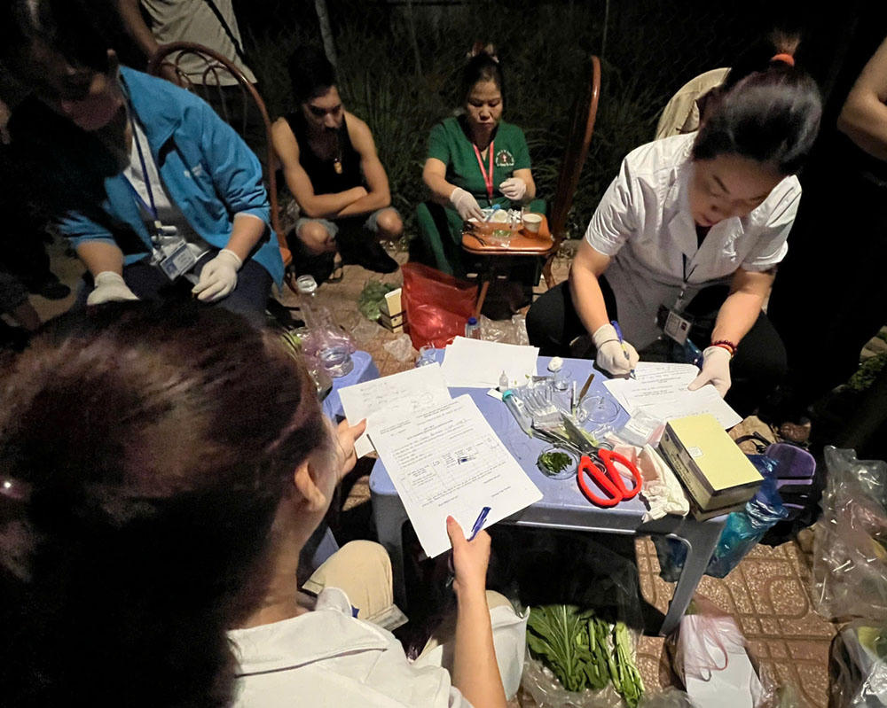 Sơn La phát hiện 300kg rau củ dương tính với chất độc hại