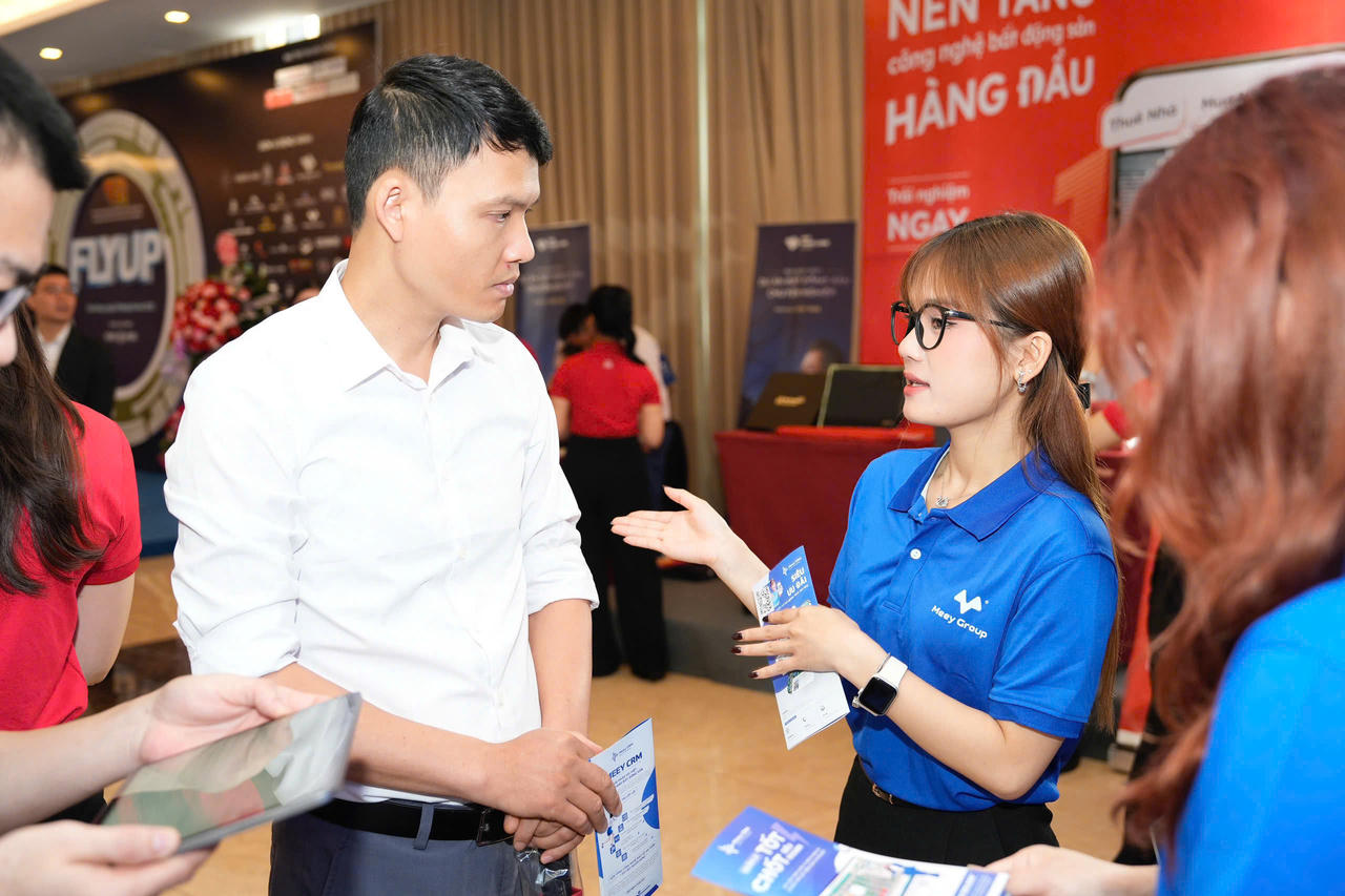 Các giải pháp công nghệ thông minh Meey Group gây chú ý tại Ngày hội Môi giới bất động sản 2025