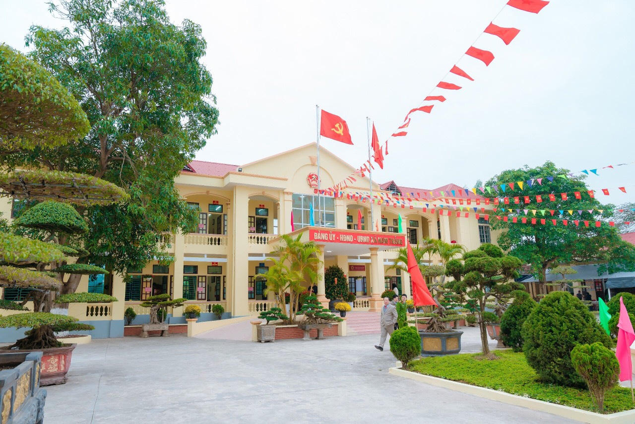 Xã Nam Thắng được xét công nhận NTM kiểu mẫu về lĩnh vực Giáo dục ở Nam Định