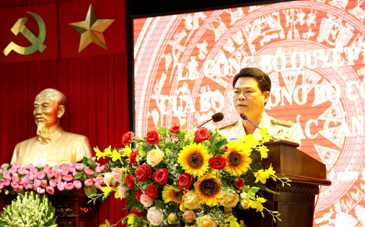 Đại tá Nguyễn Hữu Mạnh được bổ nhiệm làm Giám đốc Công an tỉnh Nam Định