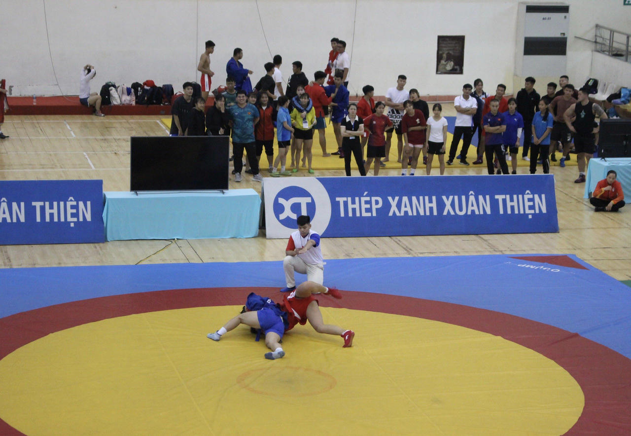 Nam Định khai mạc giải Vô địch các CLB Sambo quốc gia năm 2024