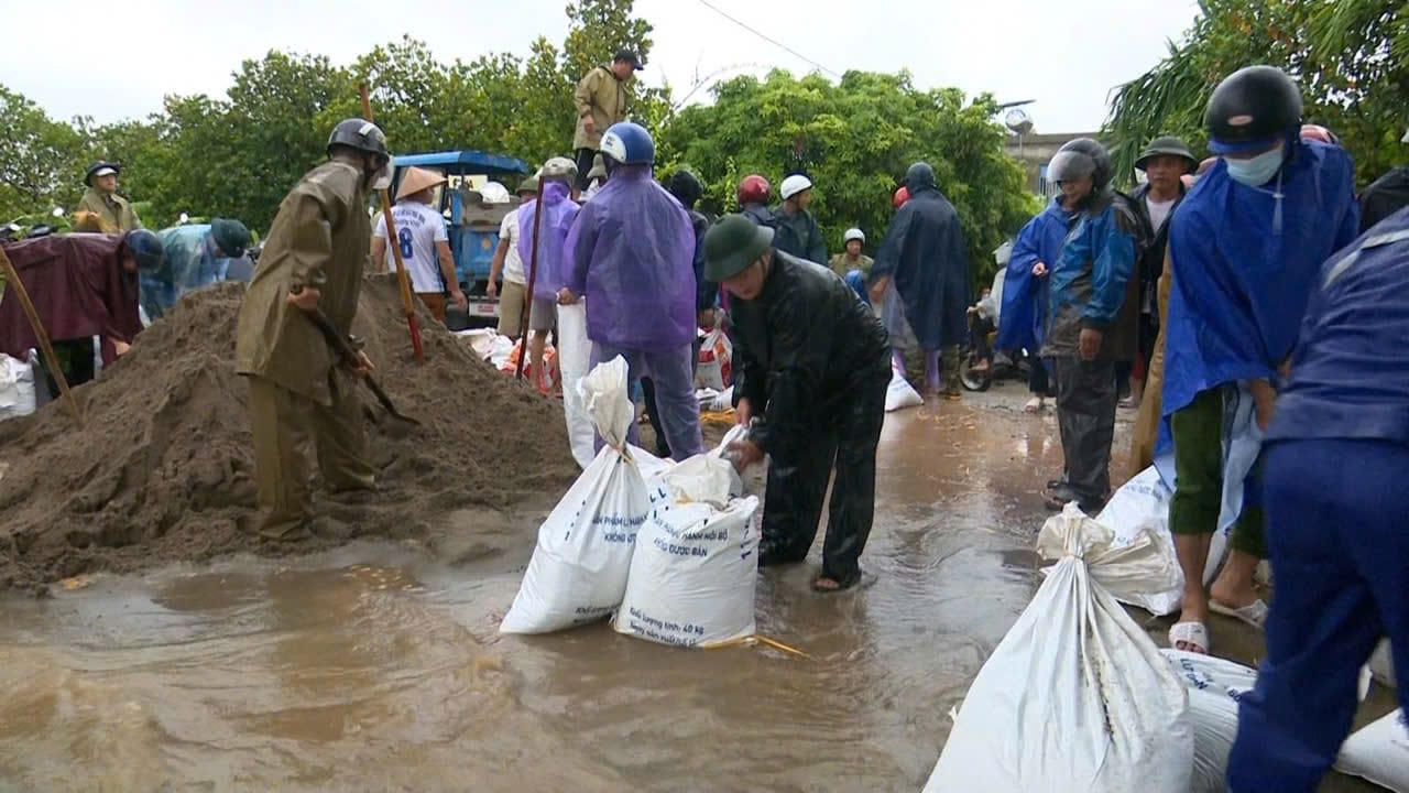 Nam Định huy động tổng lực ứng phó với mưa lũ