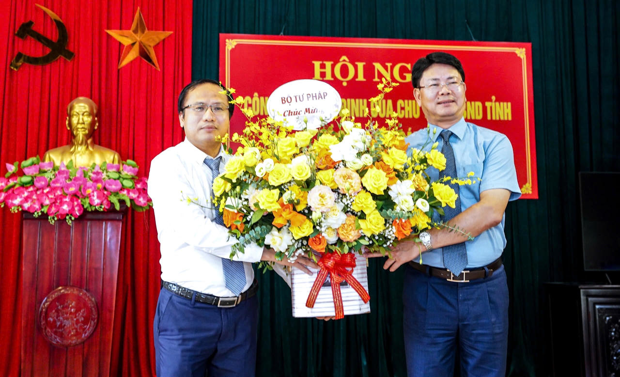 Ông Nguyễn Văn Việt được bổ nhiệm làm Giám đốc Sở Tư pháp tỉnh Ninh Bình