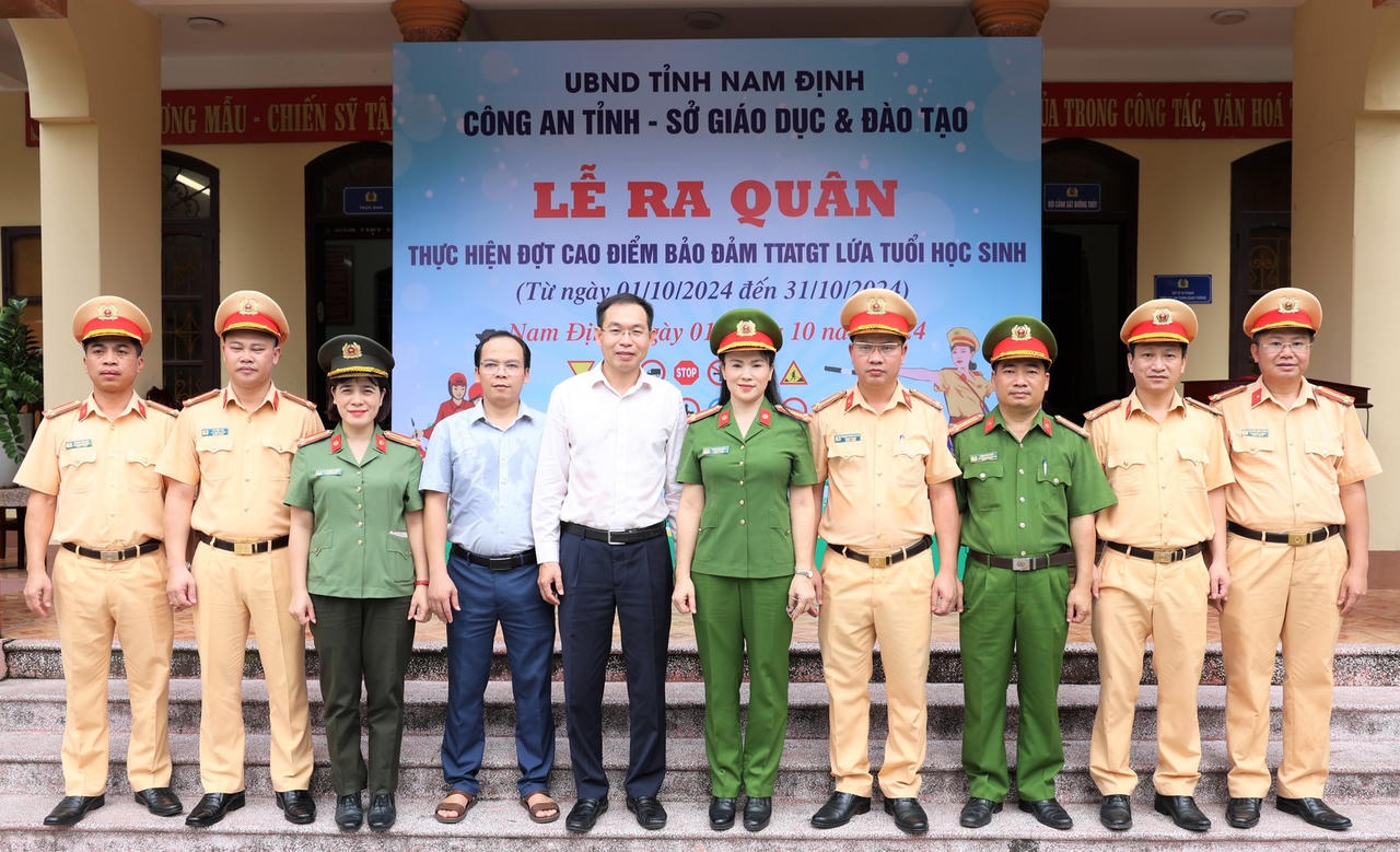 Công an tỉnh Nam Định đẩy mạnh tuyên truyền kiến thức pháp luật cho sinh viên