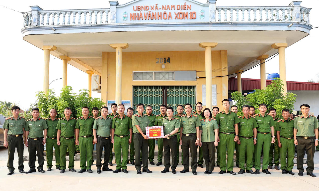 Công an tỉnh Nam Định tiếp tục giữ vững an ninh chính trị, trật tự an toàn xã hội trên địa bàn.